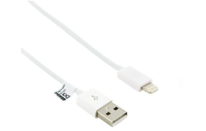 Slika izdelka: 4World Cable USB to Lightning 1m, bel