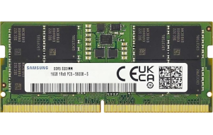 Product image: RAM memory SAMSUNG 16GB DDR5 SODIMM 5600MHz