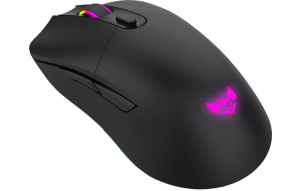 Slika izdelka: Gaming miška BYTEZONE Morpheus brezžična-žična / RGB (16,8M barv) / max DPI 10K / optična / mat UV premaz (črna)