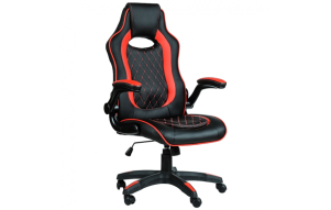 Slika izdelka: Gaming stol Bytezone SNIPER (črno-rdeč) 