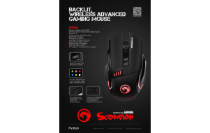 Slika izdelka: MARVO M720W gaming brezžična miška