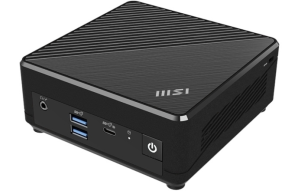 Slika izdelka: Mini namizni računalnik MSI Cubi N ADL S-226BEU Intel N200 / 16GB / 512GB SSD / WiFi 5 + BT 5.0 / 2x1Gbps / Windows 11 Home / črn