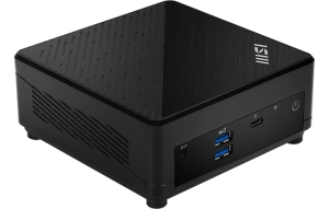 Slika izdelka: Mini namizni računalnik MSI Cubi 5 1M-440BEU / Core 3 / 8GB DDR5 / 512GB SSD / WiFi 6E + BT 5.3 / 1x2.5Gbps + 1x1Gbps / Windows 11 Home ( črn )