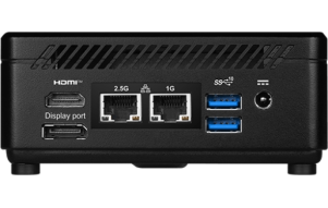 Slika izdelka: Mini namizni računalnik MSI Cubi 5 1M-437BEU barebone Core 7 / WiFi 6E + BT 5.3 / 1x2.5Gbps + 1x1Gbps (črn)