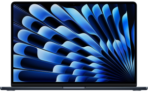 Slika izdelka: Prenosnik APPLE MacBook Air 15 M4 / 16GB / 256GB SSD / 15,3" Liquid Retina IPS / macOS (midnight)