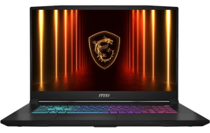 Slika izdelka: Prenosnik MSI Katana 17 HX B14WFK i7 / 16GB / 1TB SSD / 17.3" QHD 240Hz IPS / NVIDIA GeForce RTX 5060 / NoOS / črn
