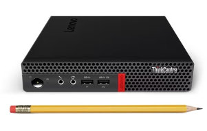Slika izdelka: Računalnik LENOVO ThinkCentre M625 Tiny AMD A4 / 8GB / 128GB SSD / Windows 10 Pro (črn)