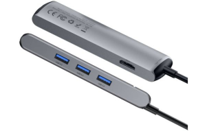 Slika izdelka: USB Type-C priklopna postaja BASEUS 6v1 (docking station) 