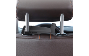 Slika izdelka: Večnamenski nosilec  BASEUS Hook za avtomobilski sedež (črn)