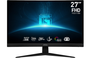 Slika izdelka: Zaslon MSI G27C4 E3 / 27" / FHD / 180Hz / 1ms / ukrivljen / črn
