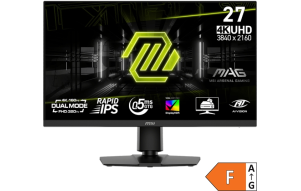 Slika izdelka: Zaslon MSI MAG 272URDF E16 / 27" / UHD / Rapid IPS / 160Hz / 0.5ms (GtG) / črn - nastavljiv po višini