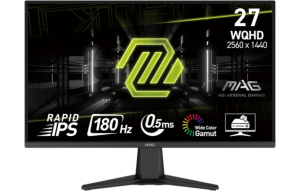 Slika izdelka: Zaslon MSI MAG 275QF 27" / WQHD / Rapid IPS / 180Hz / 0,5ms GtG (črn)