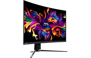 Slika izdelka: Zaslon MSI MAG 321CUP QD-OLED 31.5" / UHD / 165Hz / 0,03ms MPRT / črn - nastavljiv po višini - PD 15W