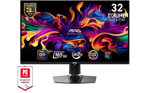 Slika izdelka: Zaslon MSI MAG 321UP QD-OLED 31.5" / UHD / 165Hz / 0,03ms (GTG) / črn - nastavljiv po višini