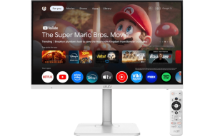 Slika izdelka: Zaslon MSI Modern MD272UPSW / 27" / 4K UHD / IPS / 60Hz / 4ms (GtG) / KVM / bel - nastavljiv po višini - PD 65W