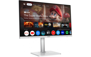 Slika izdelka: Zaslon MSI Modern MD272UPSW / 27" / 4K UHD / IPS / 60Hz / 4ms (GtG) / KVM / bel - nastavljiv po višini - PD 65W