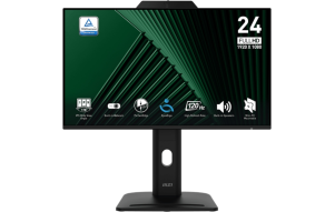 Slika izdelka: Zaslon MSI PRO MP242PMG / 23.8" / FHD / IPS / 120Hz / 1ms (MPRT) / črn - nastavljiv po višini